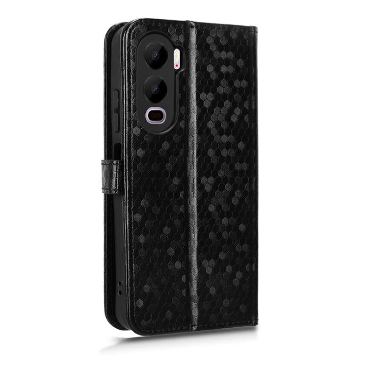 For itel City 200 4G Honeycomb Dot Texture Leather Phone Case