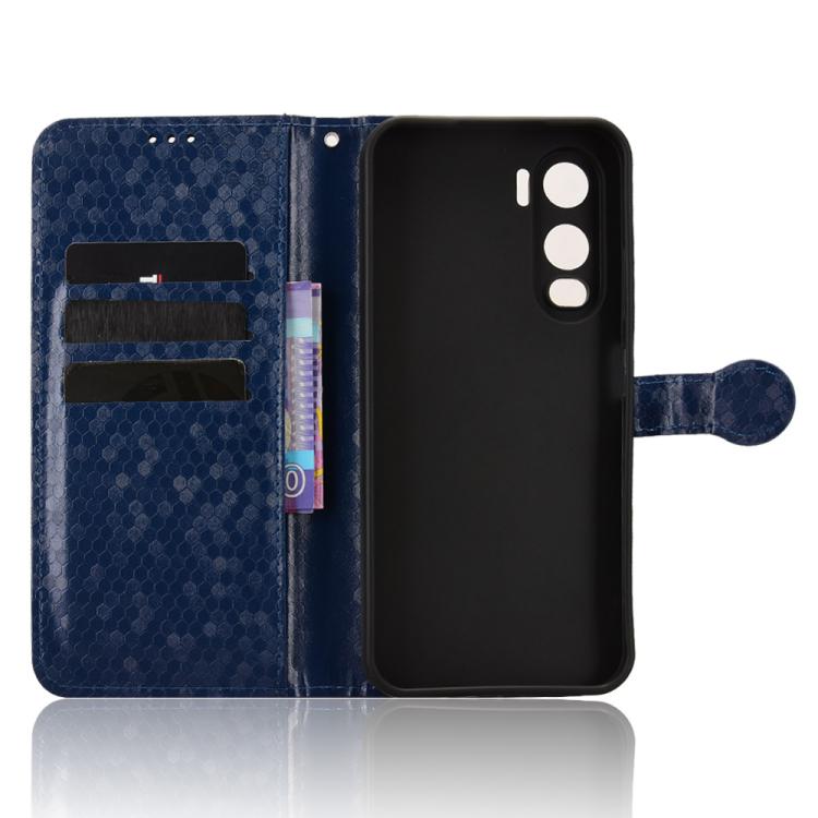 For itel City 200 4G Honeycomb Dot Texture Leather Phone Case
