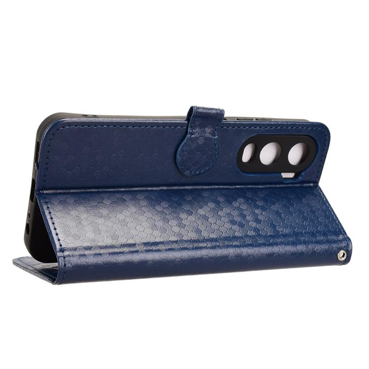 For itel City 200 4G Honeycomb Dot Texture Leather Phone Case