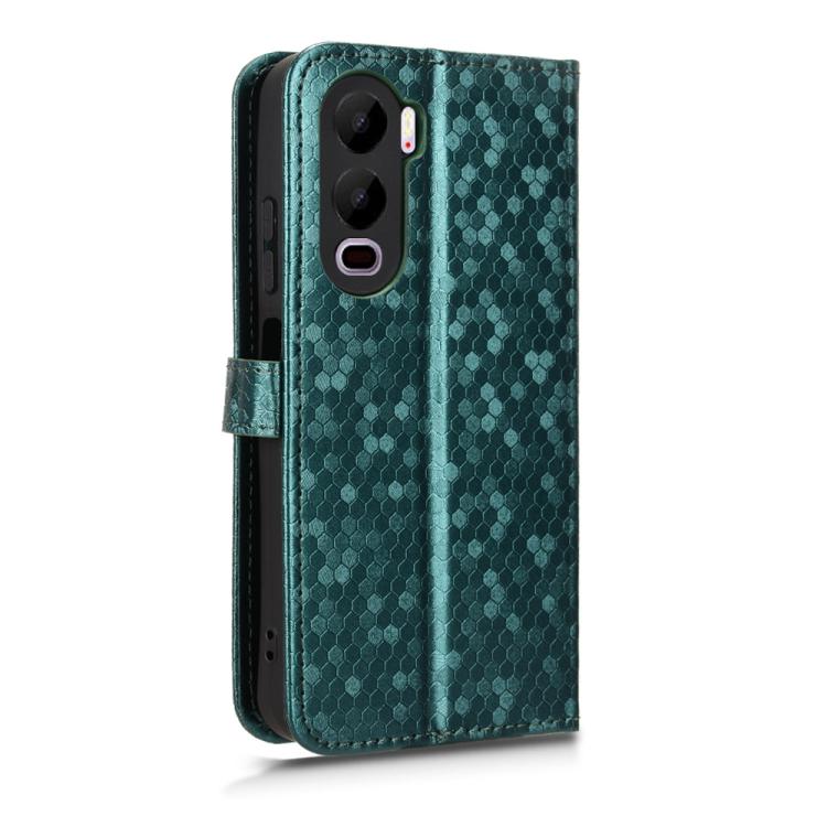 For itel City 200 4G Honeycomb Dot Texture Leather Phone Case