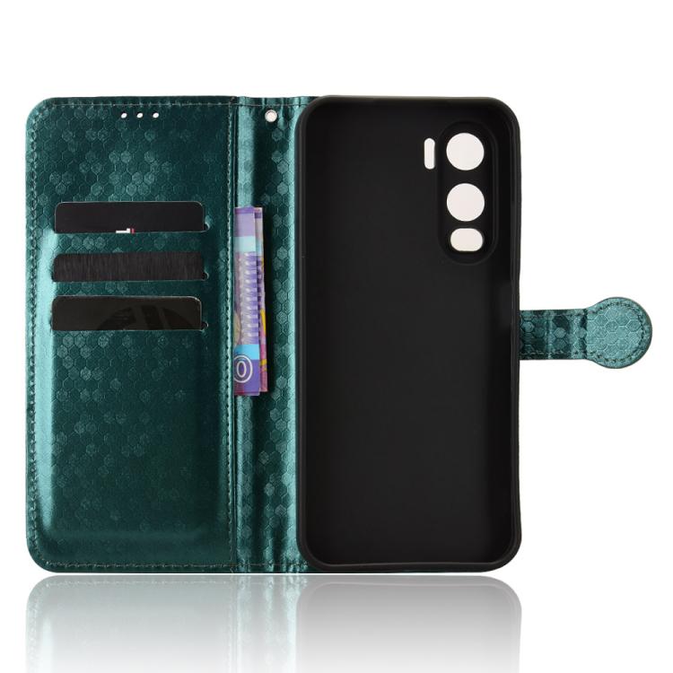 For itel City 200 4G Honeycomb Dot Texture Leather Phone Case
