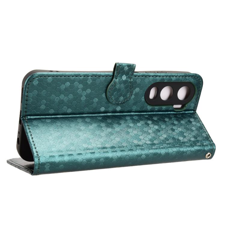 For itel City 200 4G Honeycomb Dot Texture Leather Phone Case