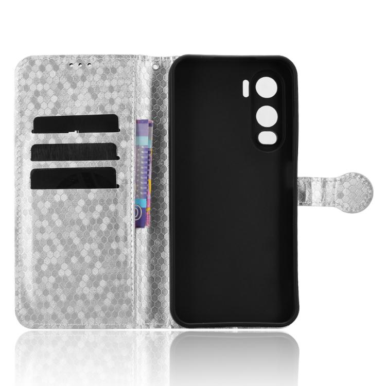 For itel City 200 4G Honeycomb Dot Texture Leather Phone Case