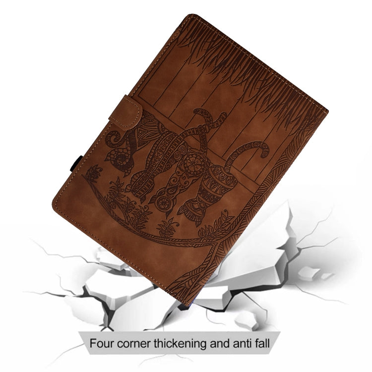 For Samsung Galaxy Tab A7 Lite T220 Cats Embossed Leather Tablet Case