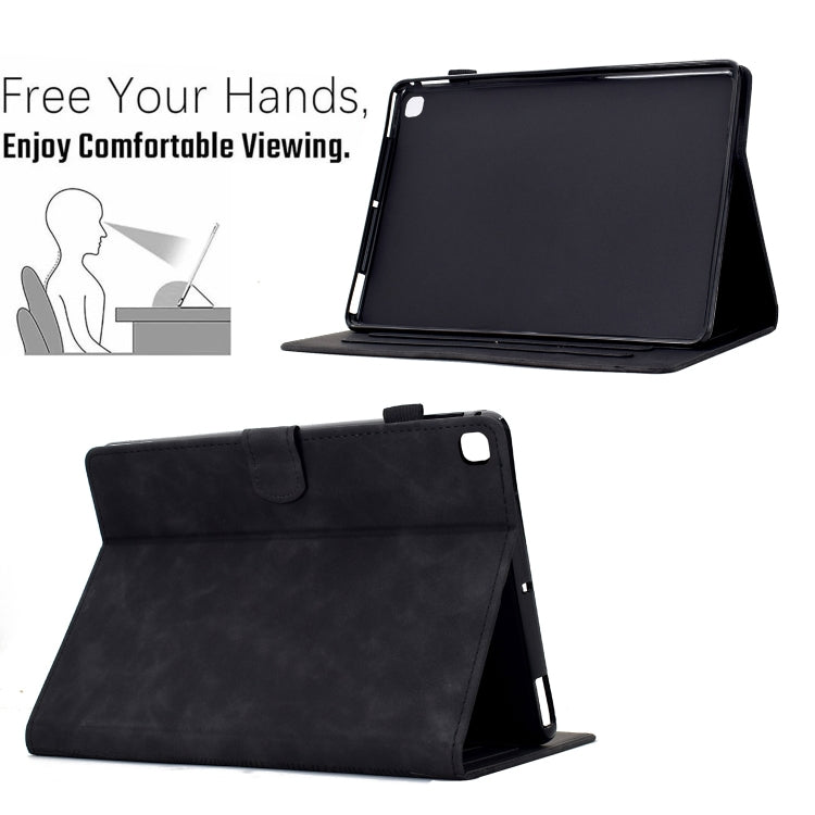 For Samsung Galaxy Tab A7 Lite T220 Cats Embossed Leather Tablet Case