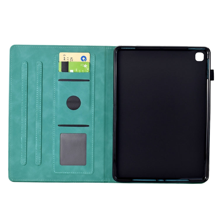 For Samsung Galaxy Tab A7 Lite T220 Cats Embossed Leather Tablet Case