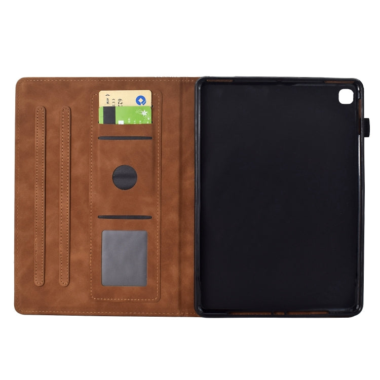 For Samsung Galaxy Tab A 10.1 2019 T510 Cats Embossed Leather Tablet Case