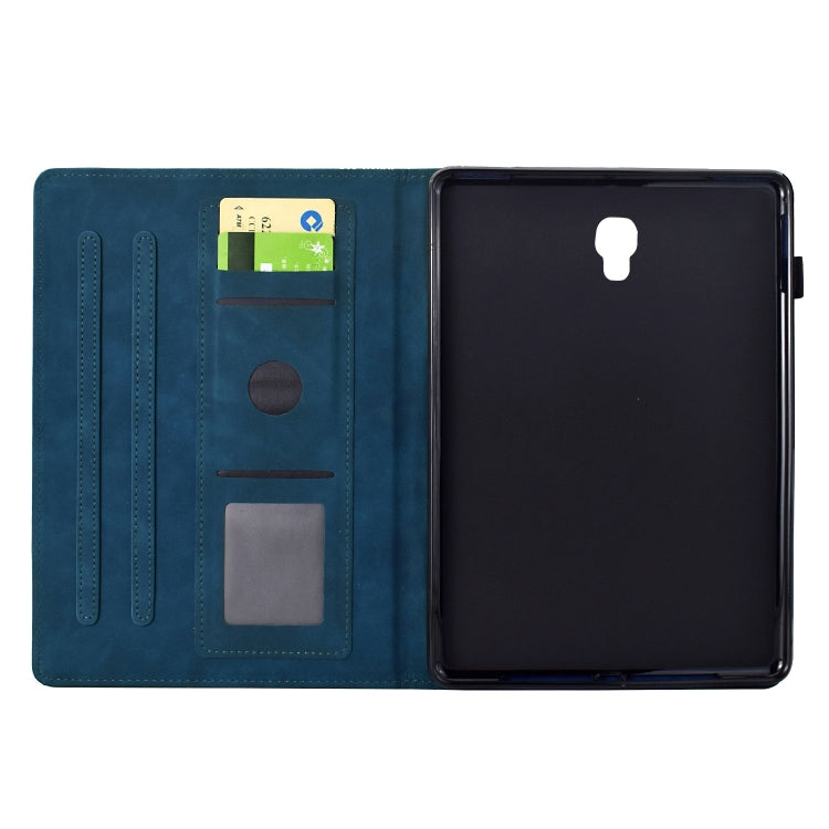 For Samsung Galaxy Tab A 10.5 T590 Cats Embossed Leather Smart Tablet Case