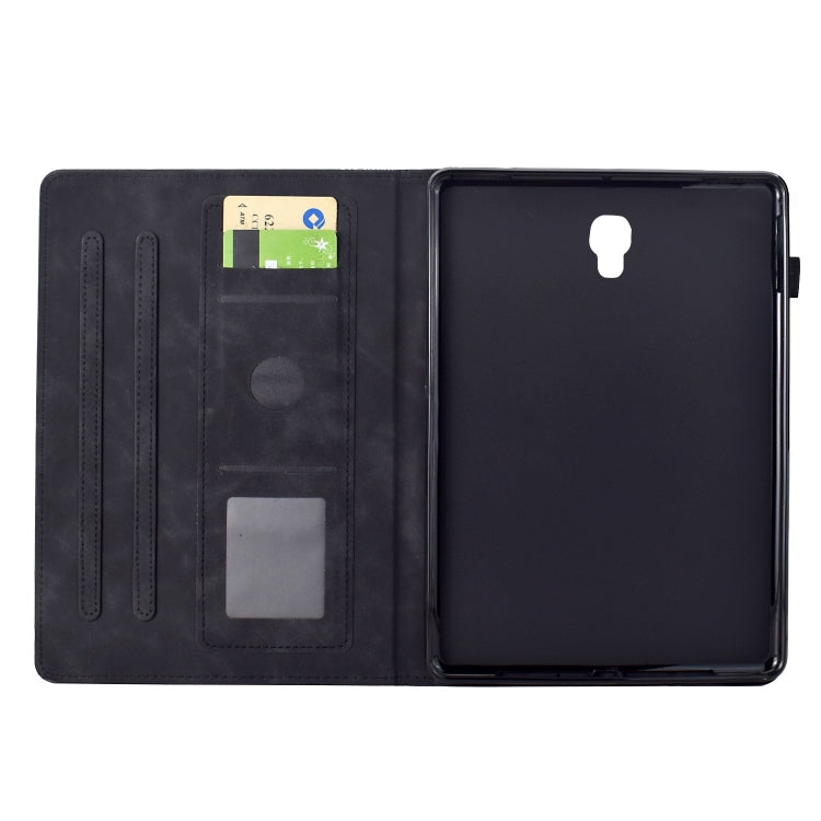 For Samsung Galaxy Tab A 10.5 T590 Cats Embossed Leather Smart Tablet Case