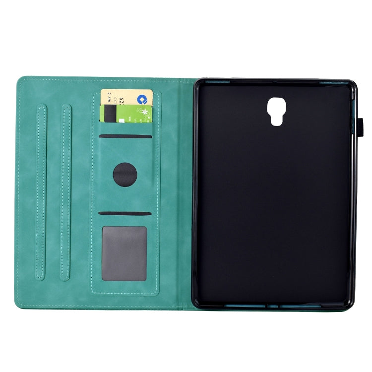 For Samsung Galaxy Tab A 10.5 T590 Cats Embossed Leather Smart Tablet Case