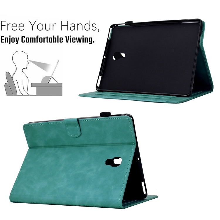 For Samsung Galaxy Tab A 10.5 T590 Cats Embossed Leather Smart Tablet Case