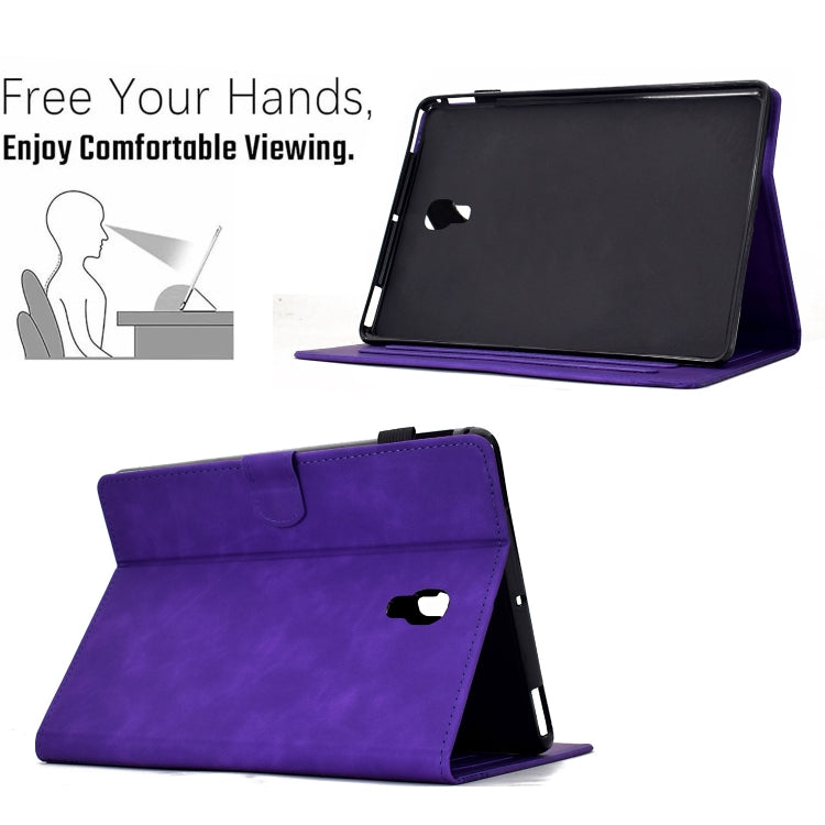 For Samsung Galaxy Tab A 10.5 T590 Cats Embossed Leather Smart Tablet Case