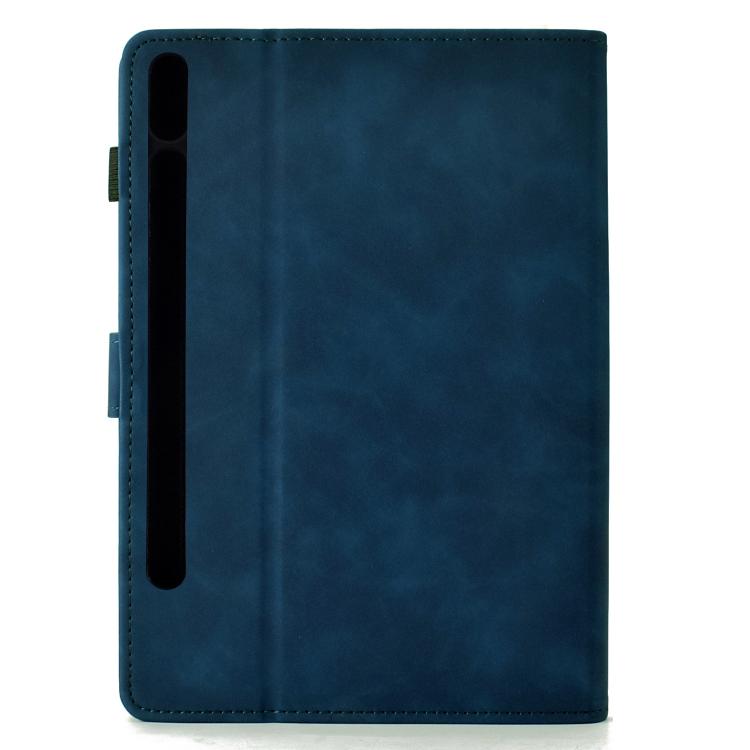 For Samsung Galaxy Tab S10 FE+ Cats Embossed Leather Smart Tablet Case