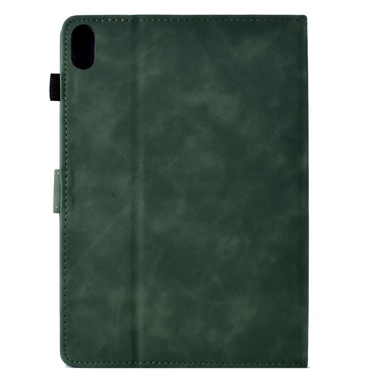 For Samsung Galaxy Tab S11 Cats Embossed Leather Smart Tablet Case