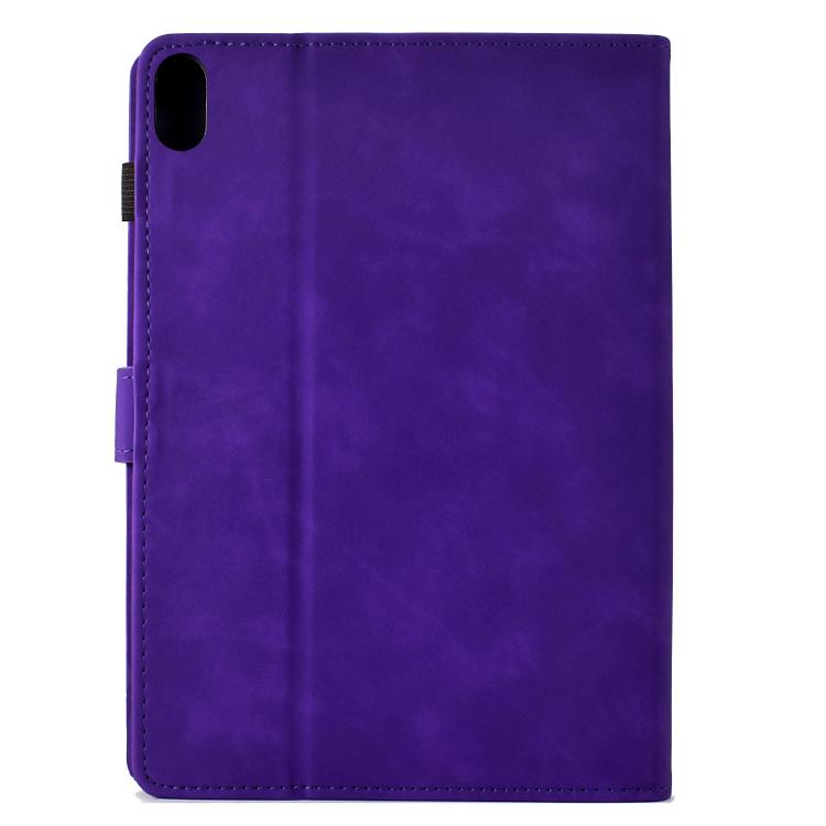 For Samsung Galaxy Tab S11 Cats Embossed Leather Smart Tablet Case