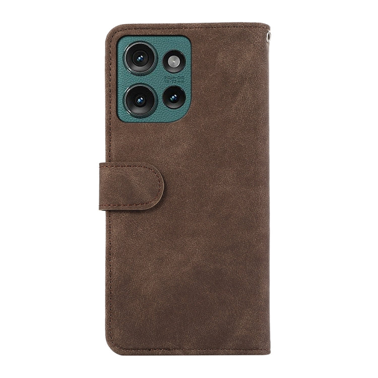 For Motorola Edge 50 5G Global ABEEL Color Block Magnetic RFID Leather Phone Case