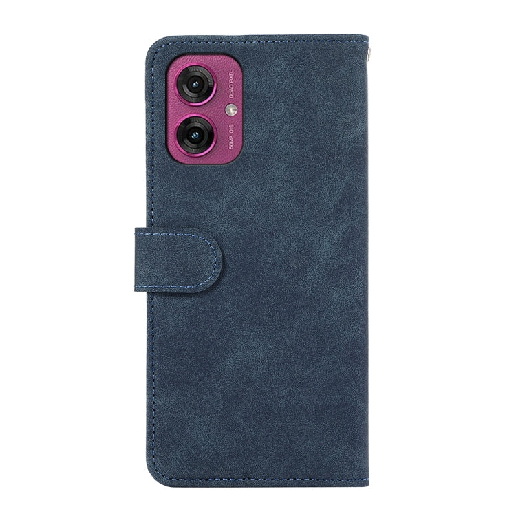For Motorola Moto G55 5G ABEEL Color Block Magnetic RFID Leather Phone Case