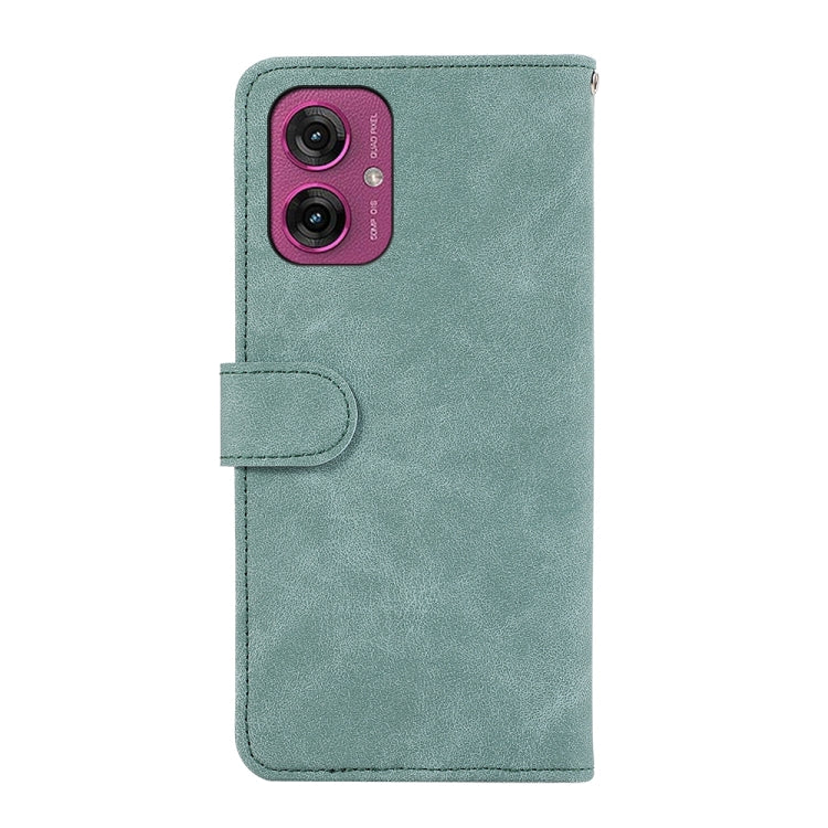 For Motorola Moto G55 5G ABEEL Color Block Magnetic RFID Leather Phone Case