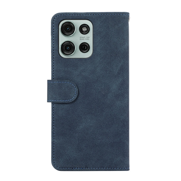 For Motorola Moto G75 5G ABEEL Color Block Magnetic RFID Leather Phone Case