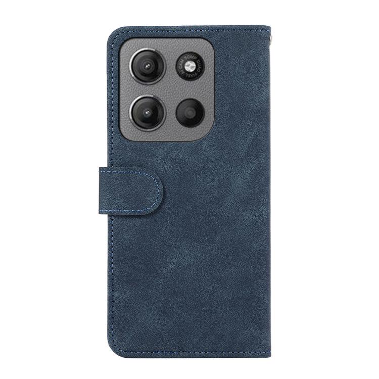 For Motorola Moto G15 4G / G05 ABEEL Color Block Magnetic RFID Leather Phone Case
