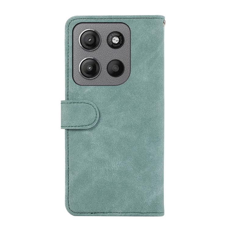 For Motorola Moto G15 4G / G05 ABEEL Color Block Magnetic RFID Leather Phone Case