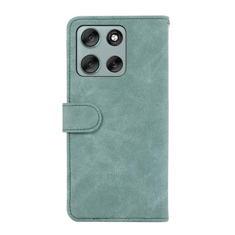 For Motorola Moto G56 5G ABEEL Color Block Magnetic RFID Leather Phone Case