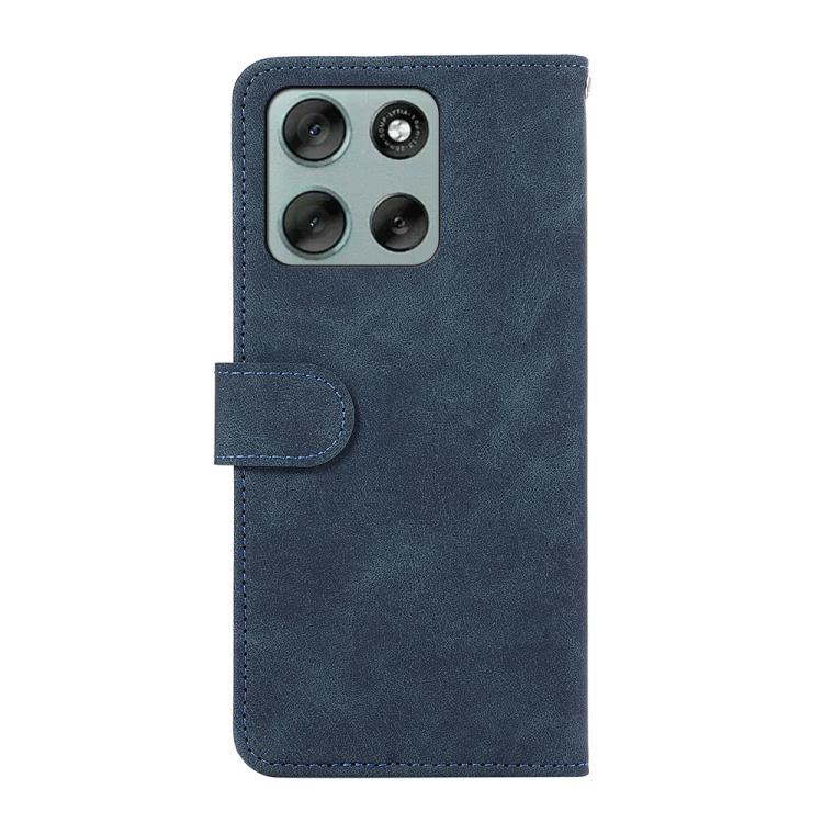 For Motorola Moto G86 Power ABEEL Color Block Magnetic RFID Leather Phone Case