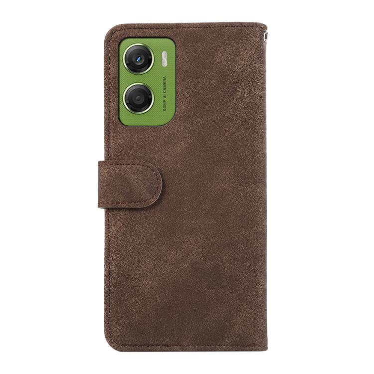 For Motorola Moto G06 4G ABEEL Color Block Magnetic RFID Leather Phone Case