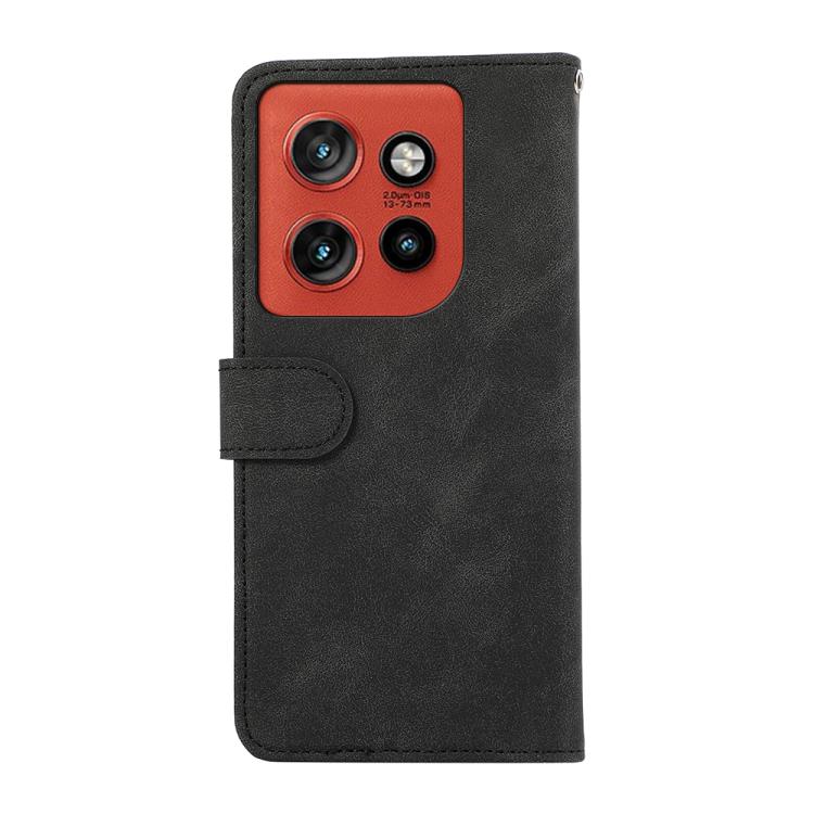 For Motorola Edge 60 Neo 5G ABEEL Color Block Magnetic RFID Leather Phone Case