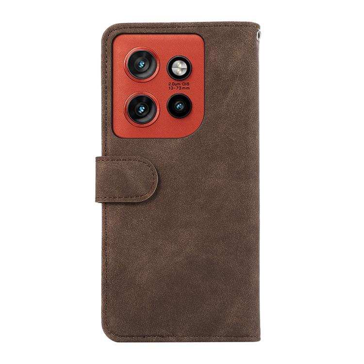 For Motorola Edge 60 Neo 5G ABEEL Color Block Magnetic RFID Leather Phone Case