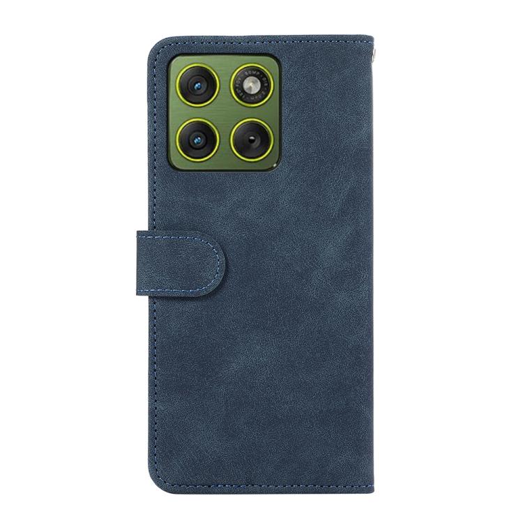 For Motorola Edge 70 5G ABEEL Color Block Magnetic RFID Leather Phone Case