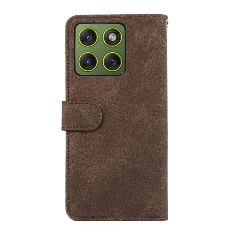 For Motorola Edge 70 5G ABEEL Color Block Magnetic RFID Leather Phone Case