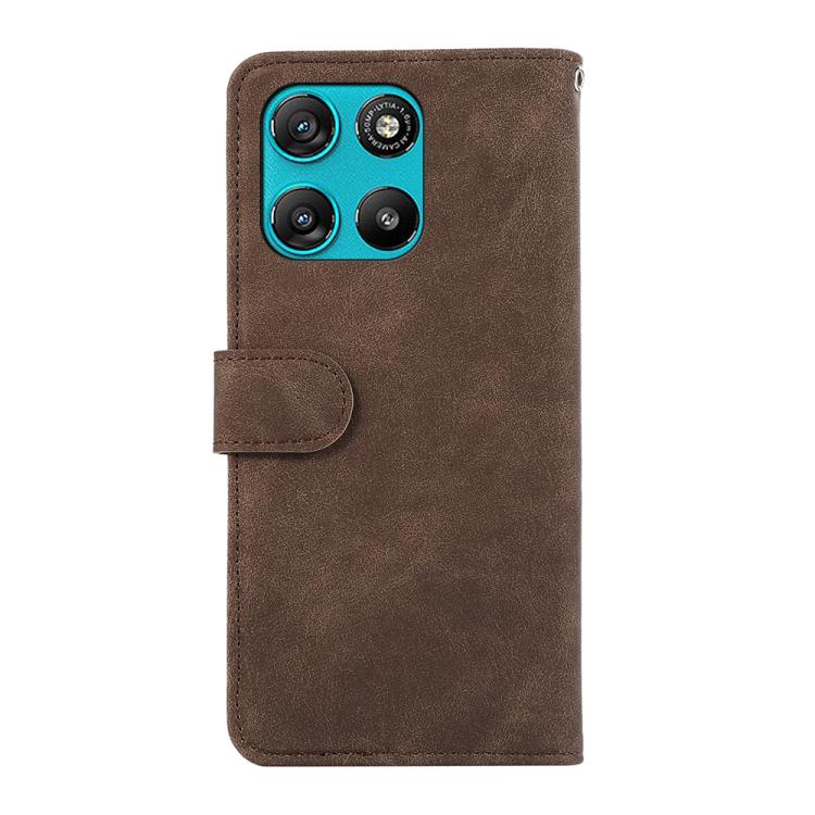 For Motorola Moto G57 Power/G67 Power ABEEL Color Block Magnetic RFID Leather Phone Case