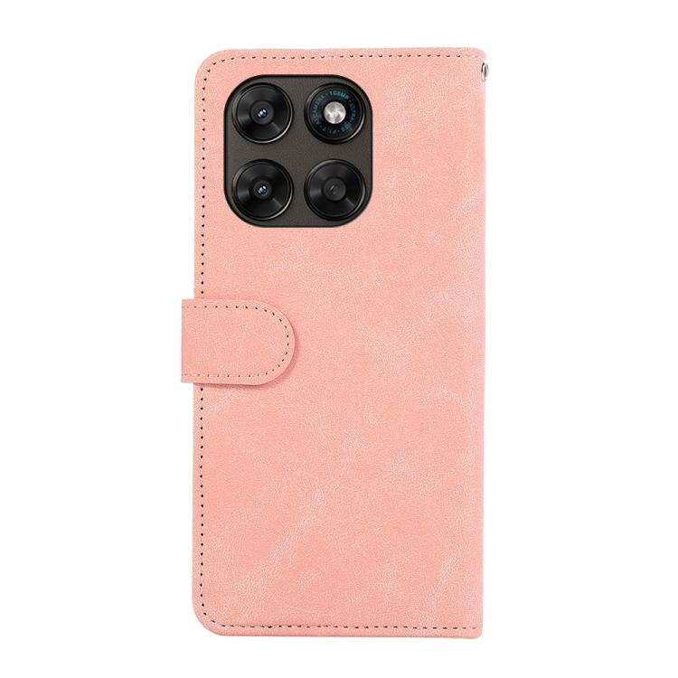 For Motorola Moto G77 5G / G67 5G ABEEL Color Block Magnetic RFID Leather Phone Case