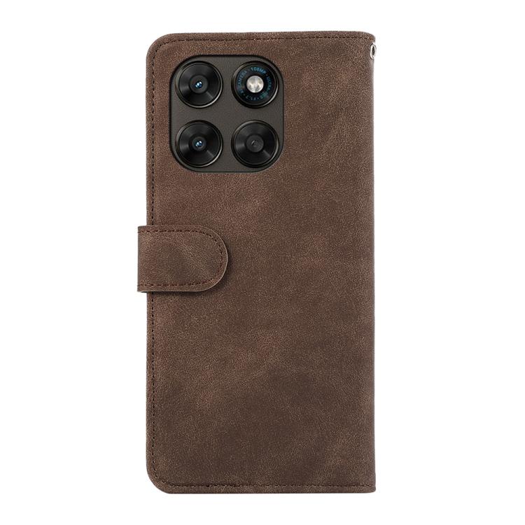For Motorola Moto G77 5G / G67 5G ABEEL Color Block Magnetic RFID Leather Phone Case