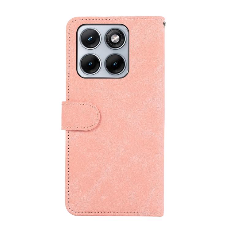 For Motorola Edge 70 Fusion 5G ABEEL Color Block Magnetic RFID Leather Phone Case