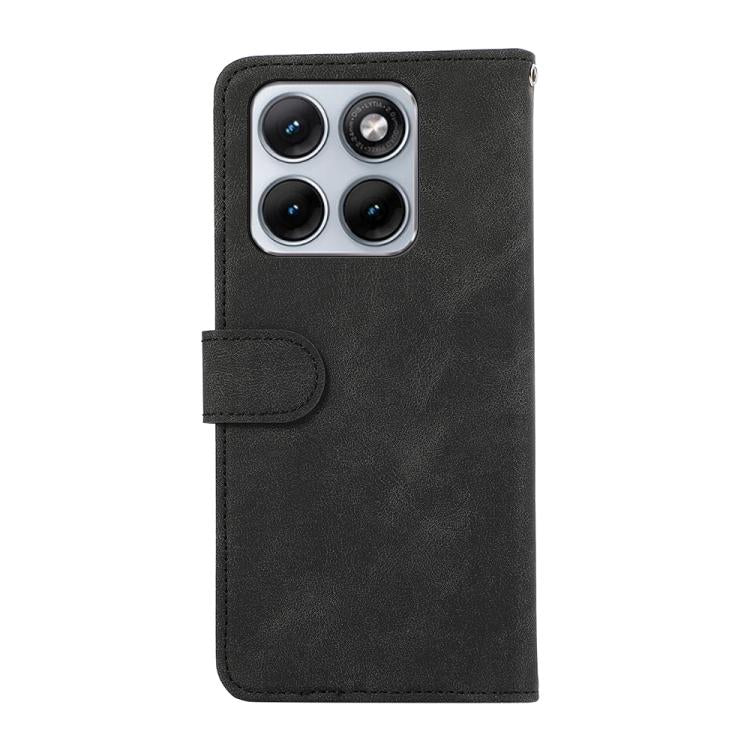 For Motorola Edge 70 Fusion 5G ABEEL Color Block Magnetic RFID Leather Phone Case