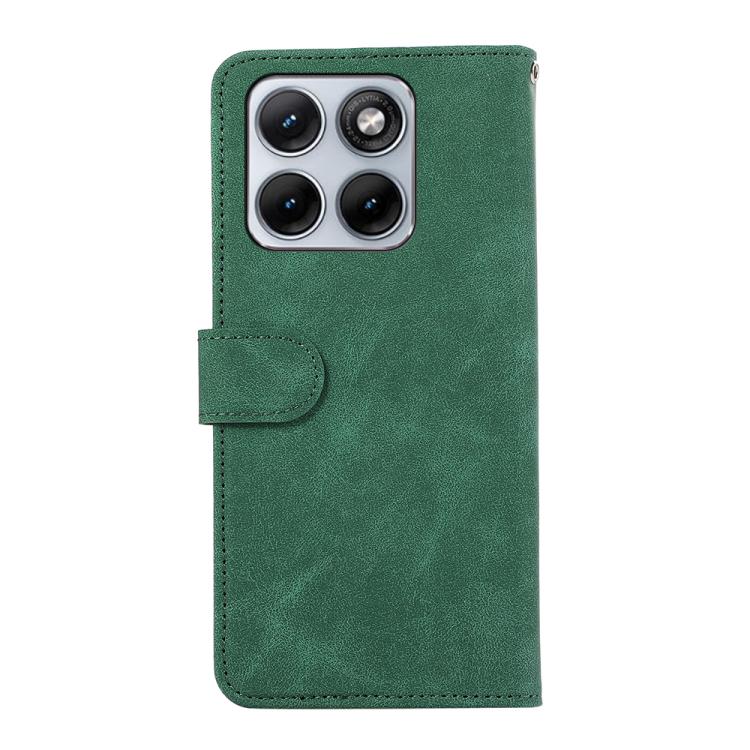 For Motorola Edge 70 Fusion 5G ABEEL Color Block Magnetic RFID Leather Phone Case