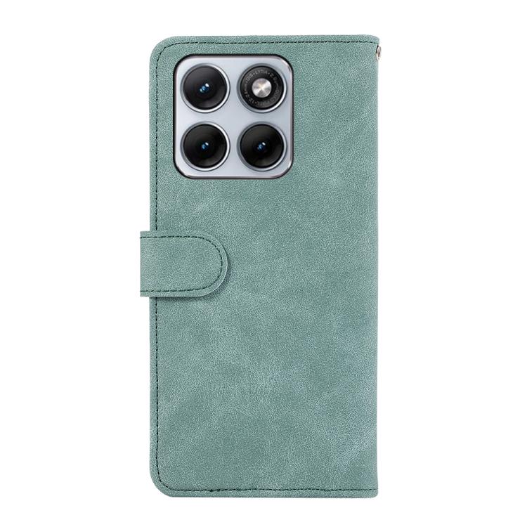 For Motorola Edge 70 Fusion 5G ABEEL Color Block Magnetic RFID Leather Phone Case