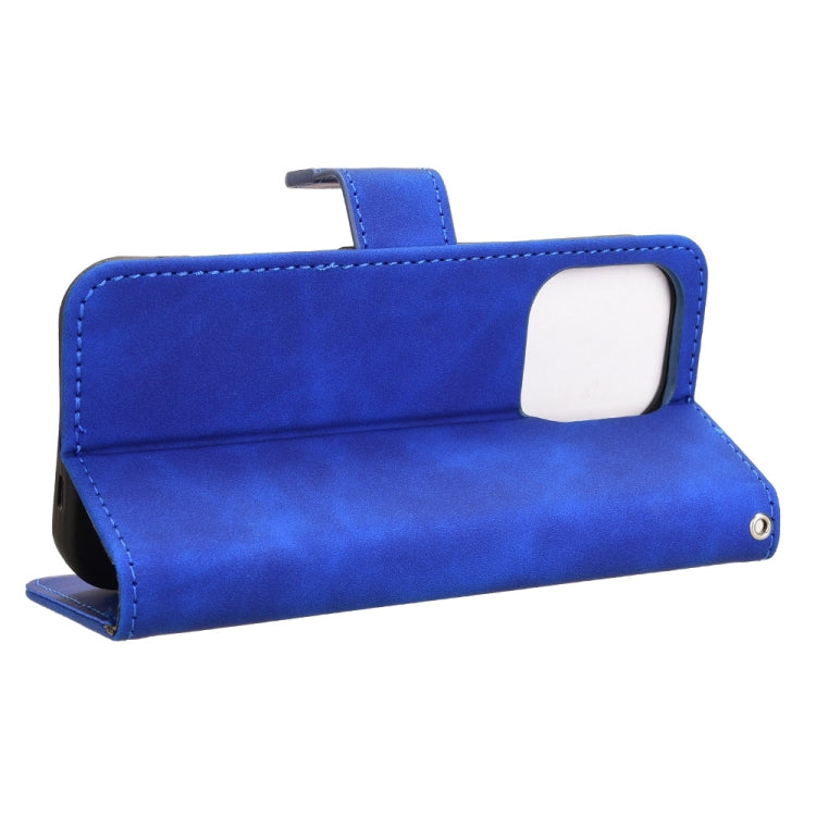 For iPhone 16 Pro Skin Feel Magnetic Flip Leather Phone Case
