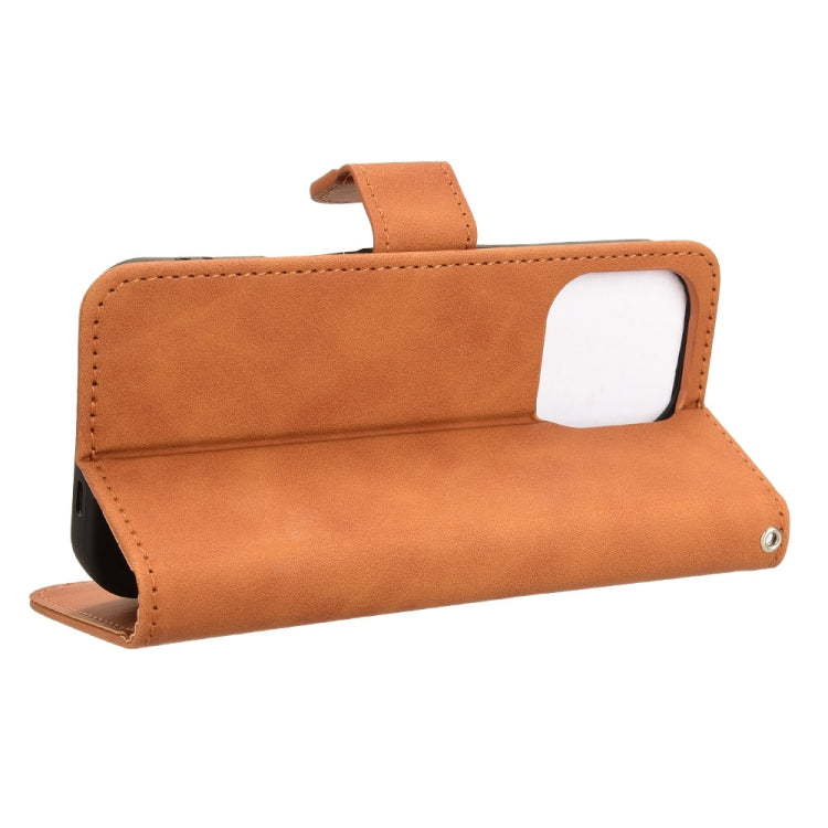 For iPhone 16 Pro Skin Feel Magnetic Flip Leather Phone Case