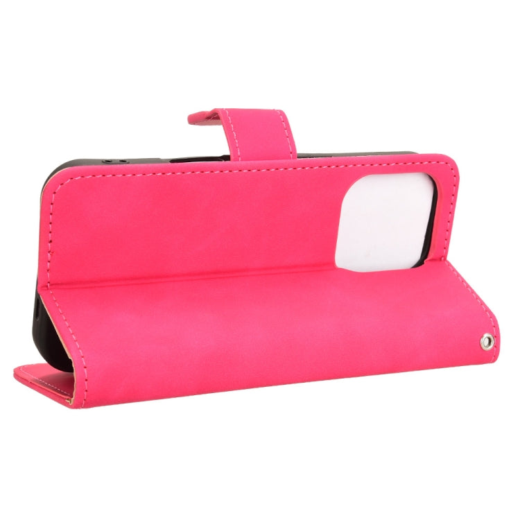 For iPhone 16 Pro Max Skin Feel Magnetic Flip Leather Phone Case