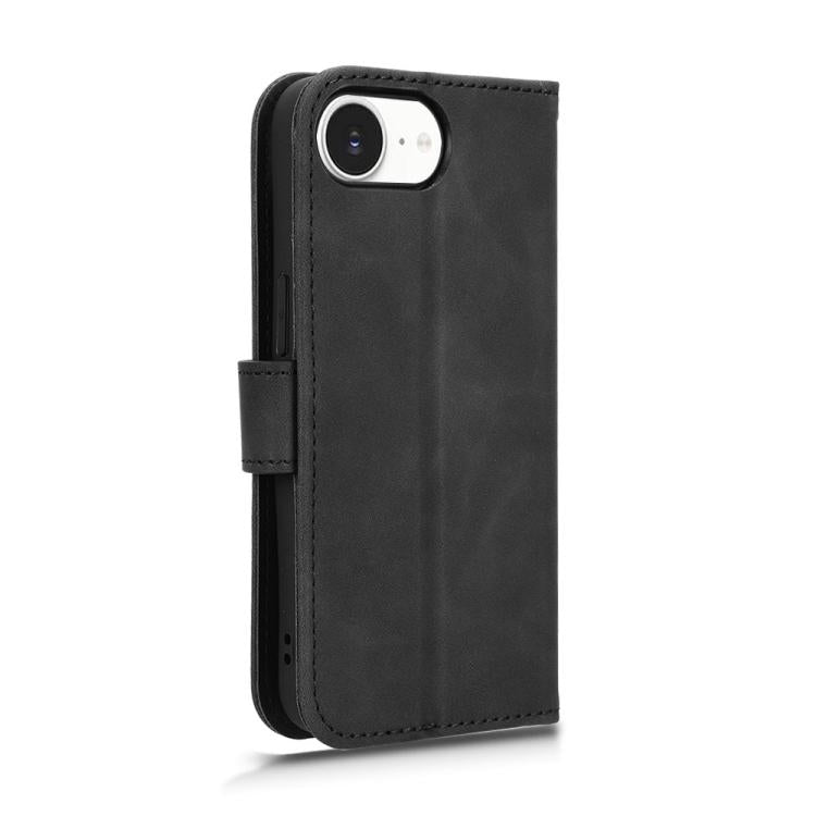 For iPhone 17e / 16e Skin Feel Magnetic Flip Leather Phone Case