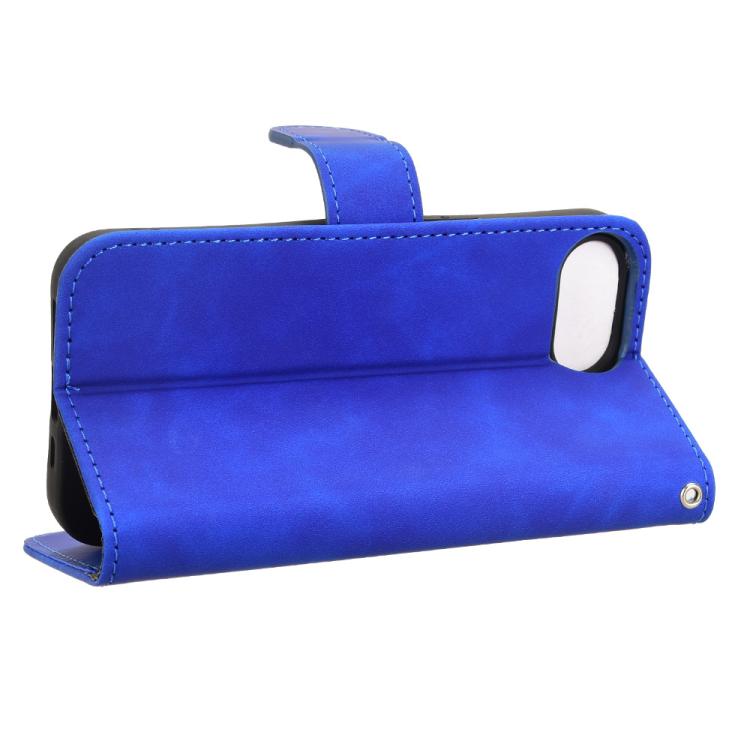 For iPhone 17e / 16e Skin Feel Magnetic Flip Leather Phone Case