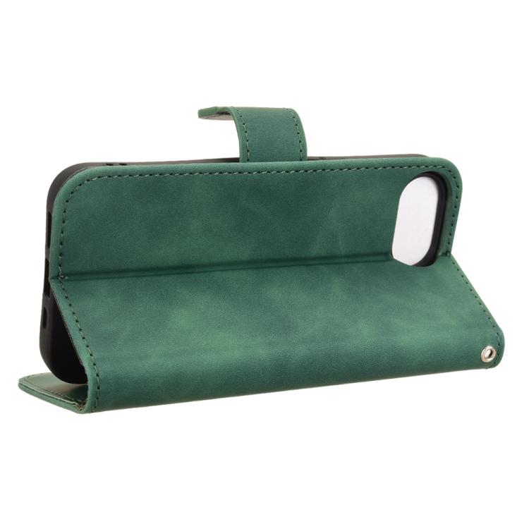For iPhone 17e / 16e Skin Feel Magnetic Flip Leather Phone Case