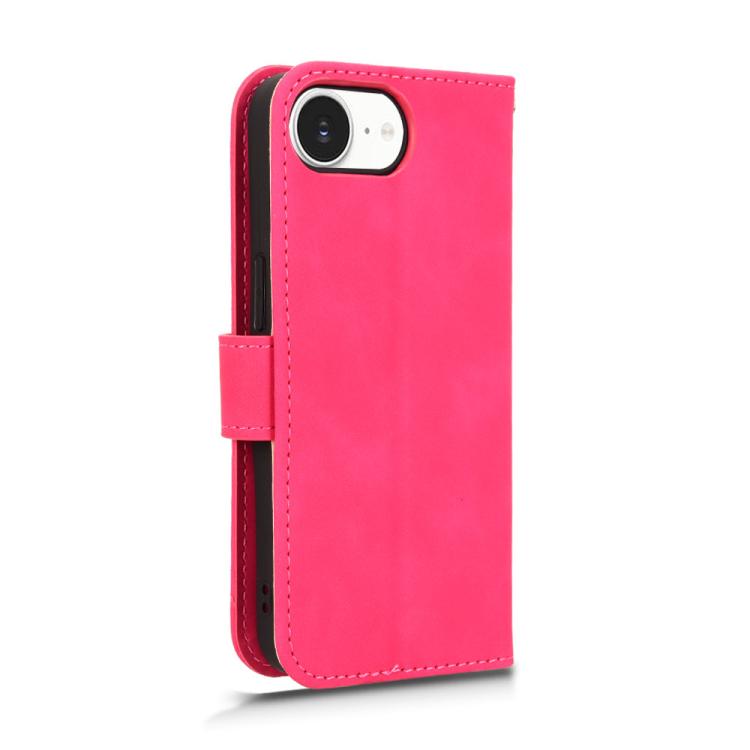 For iPhone 17e / 16e Skin Feel Magnetic Flip Leather Phone Case