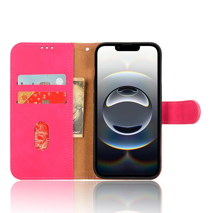 For iPhone 17e / 16e Skin Feel Magnetic Flip Leather Phone Case