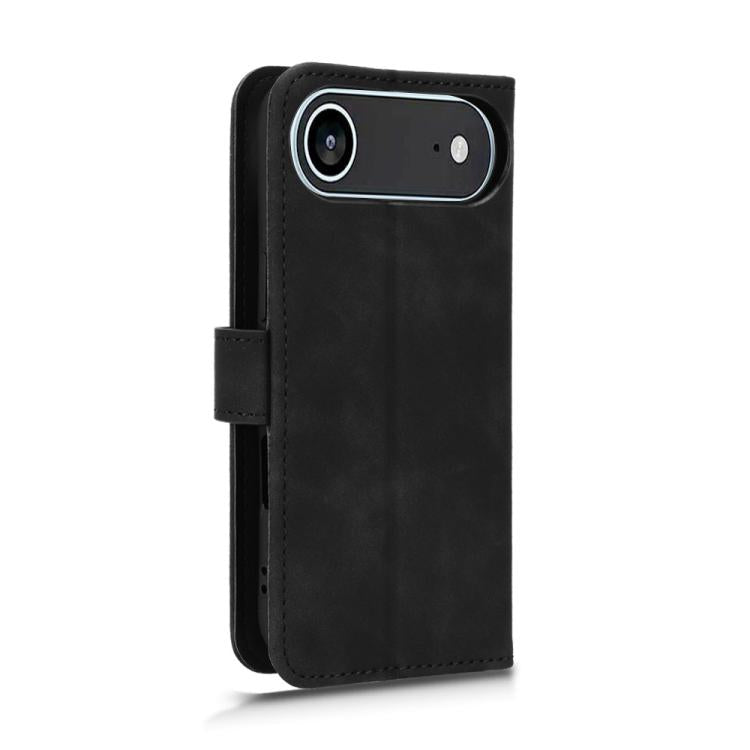 For iPhone Air Skin Feel Magnetic Flip Leather Phone Case