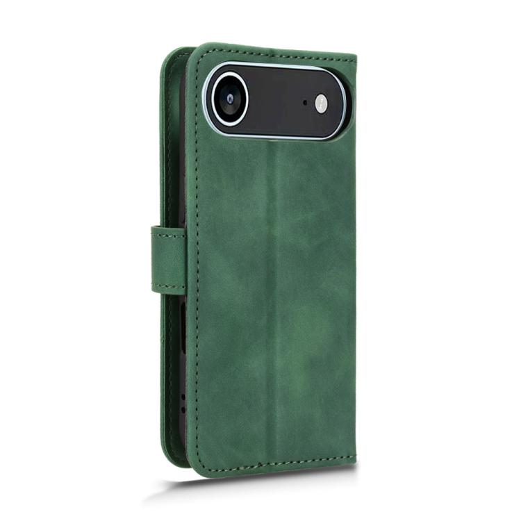 For iPhone Air Skin Feel Magnetic Flip Leather Phone Case