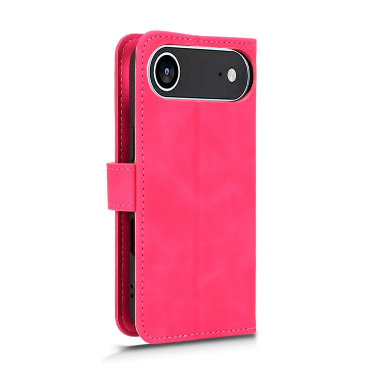 For iPhone Air Skin Feel Magnetic Flip Leather Phone Case